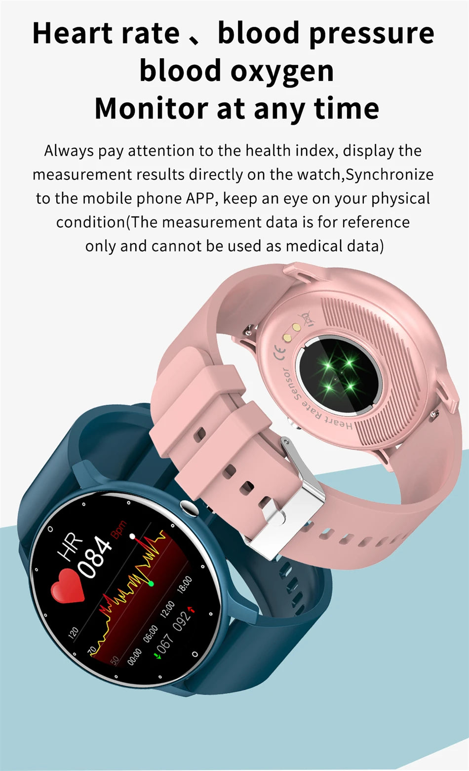 LIGE Smart Watch Bluetooth 5.2 Fitness Tracker IP67 Waterproof