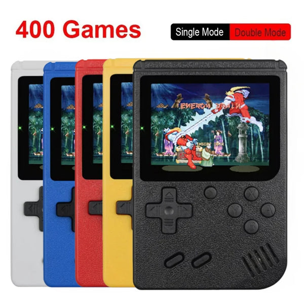 400-in-1 Mini Retro Handheld Game Console with 3.0" Color Screen