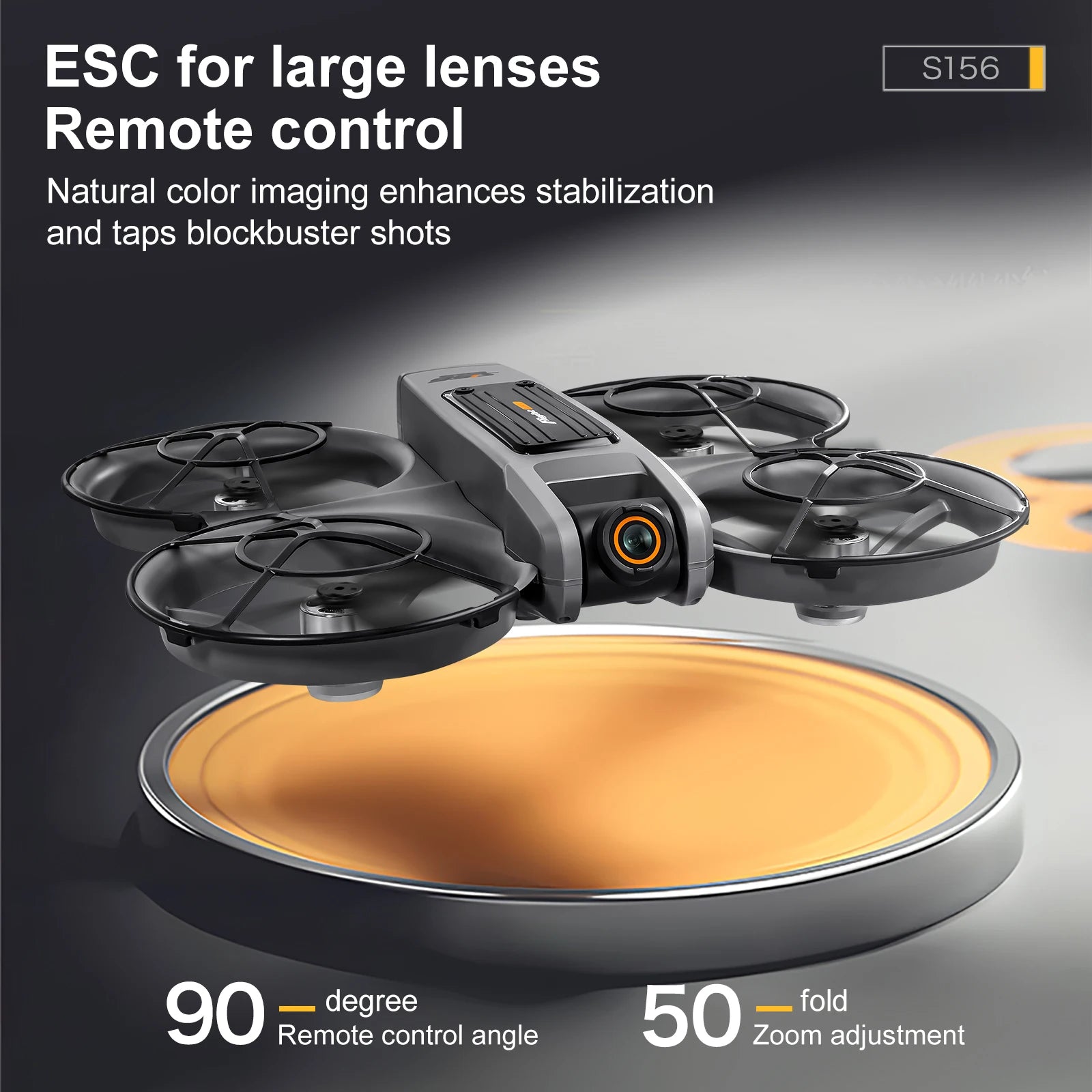 S156 8K Dual Camera WiFi Drone with Remote Control & HD FPV