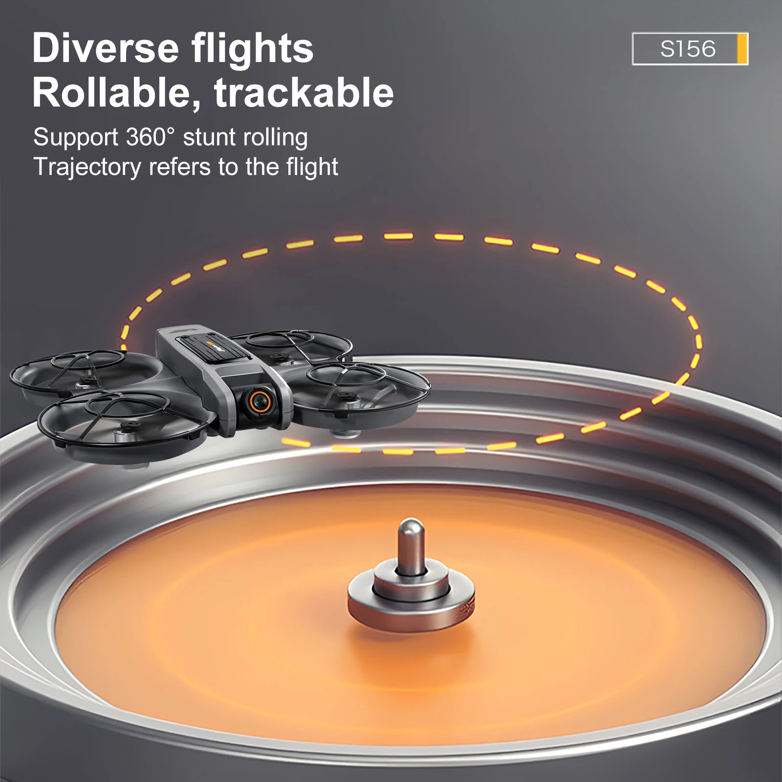 S156 8K Dual Camera WiFi Drone with Remote Control & HD FPV