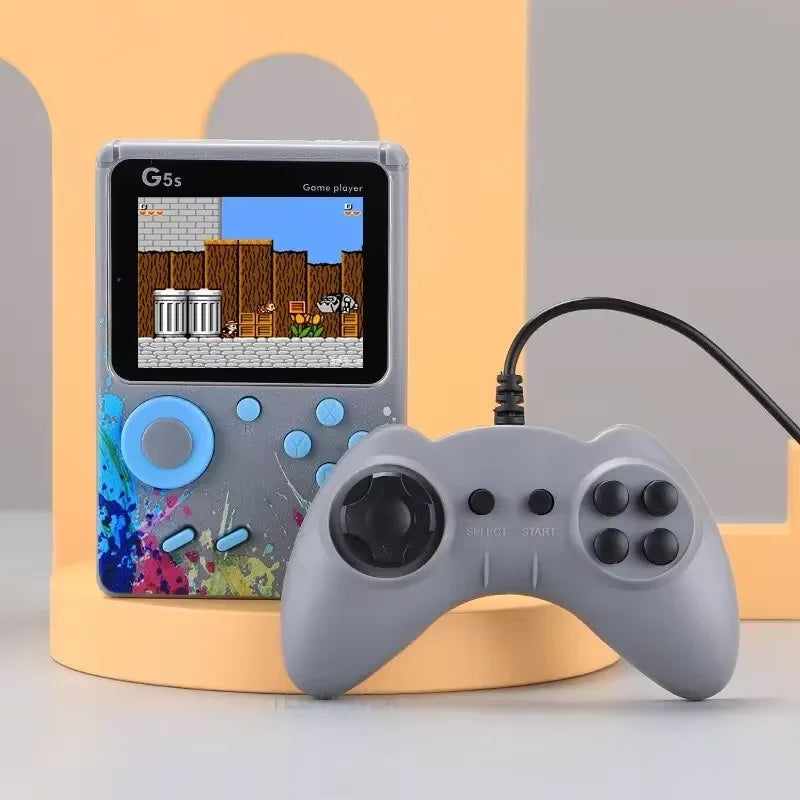 G5S Mini Retro Handheld Game Console with 500 Built-in Games
