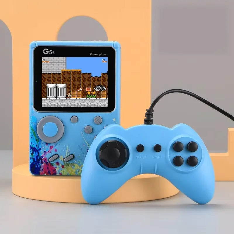 G5S Mini Retro Handheld Game Console with 500 Built-in Games