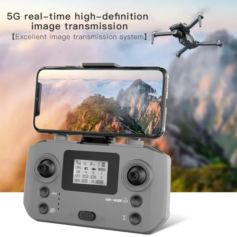 L600 Pro Max 4K GPS Drone with 3-Axis Gimbal & Dual Camera