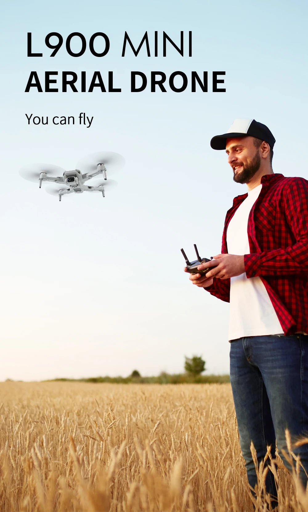 L900 Pro 4K GPS Drone with Dual Camera & Brushless Motor