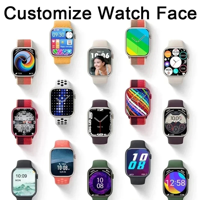 I10 Pro Max Smart Watch with Metal Strap & Fitness Tracker