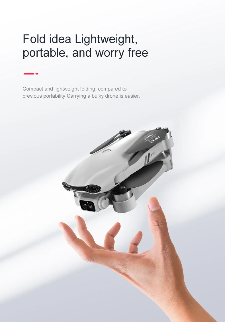 4DRC F10 GPS 6K Dual Camera Foldable Drone with Obstacle Avoidance