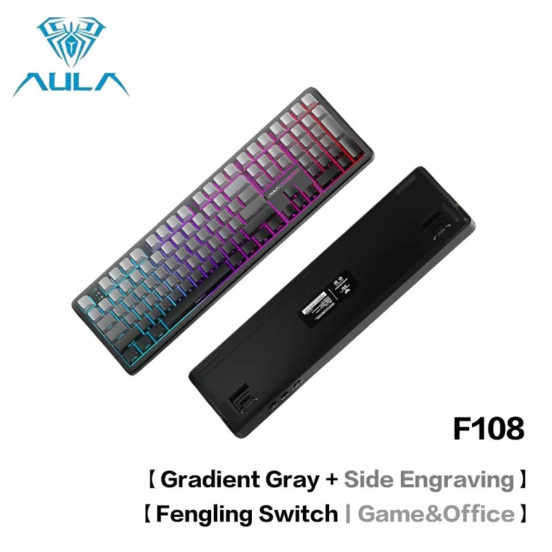 AULA F108 Pro Mechanical Keyboard
