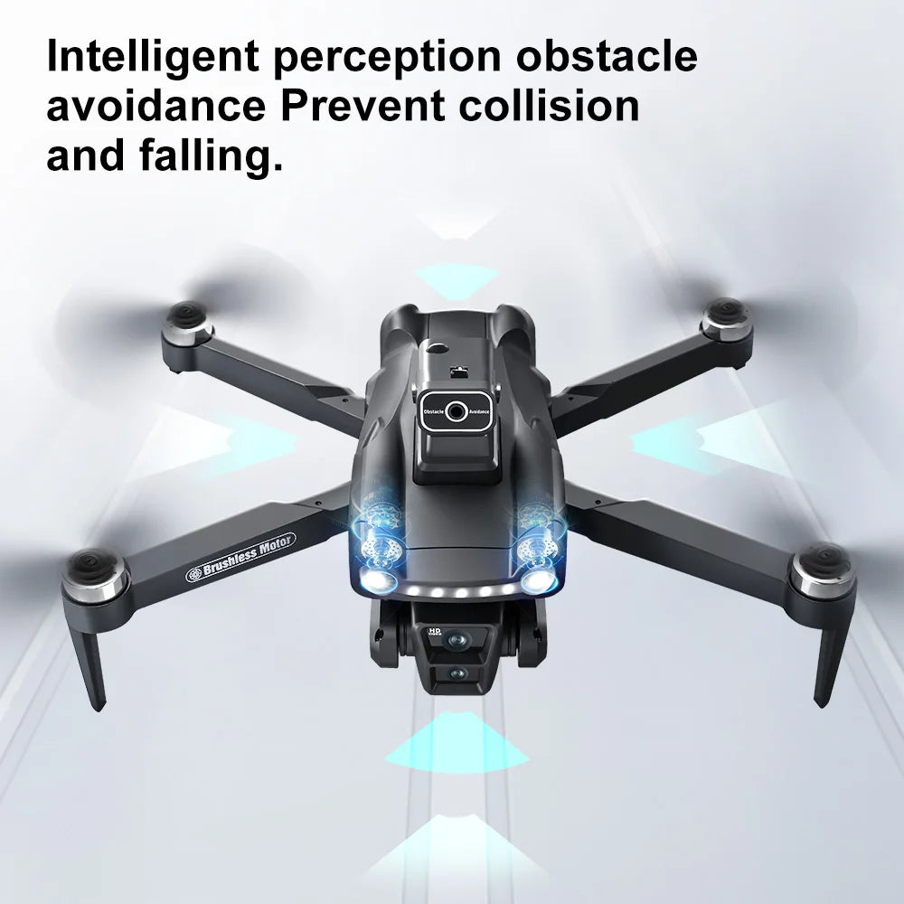 V198MAX 8K FPV Drone with Brushless Motor & Obstacle Avoidance