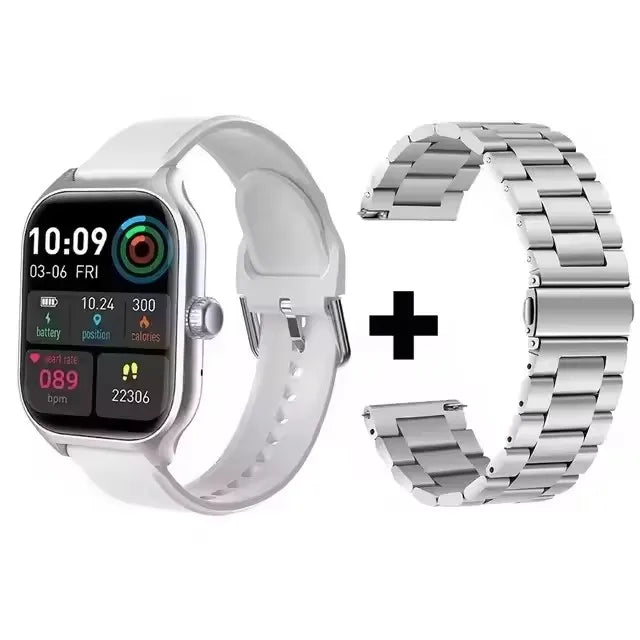 1.83" Smart Watch with Bluetooth Call & Fitness Tracker for Android/iOS