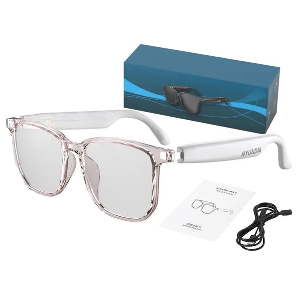 HY-C8 Smart Glasses with AI Translation & Bluetooth Headset