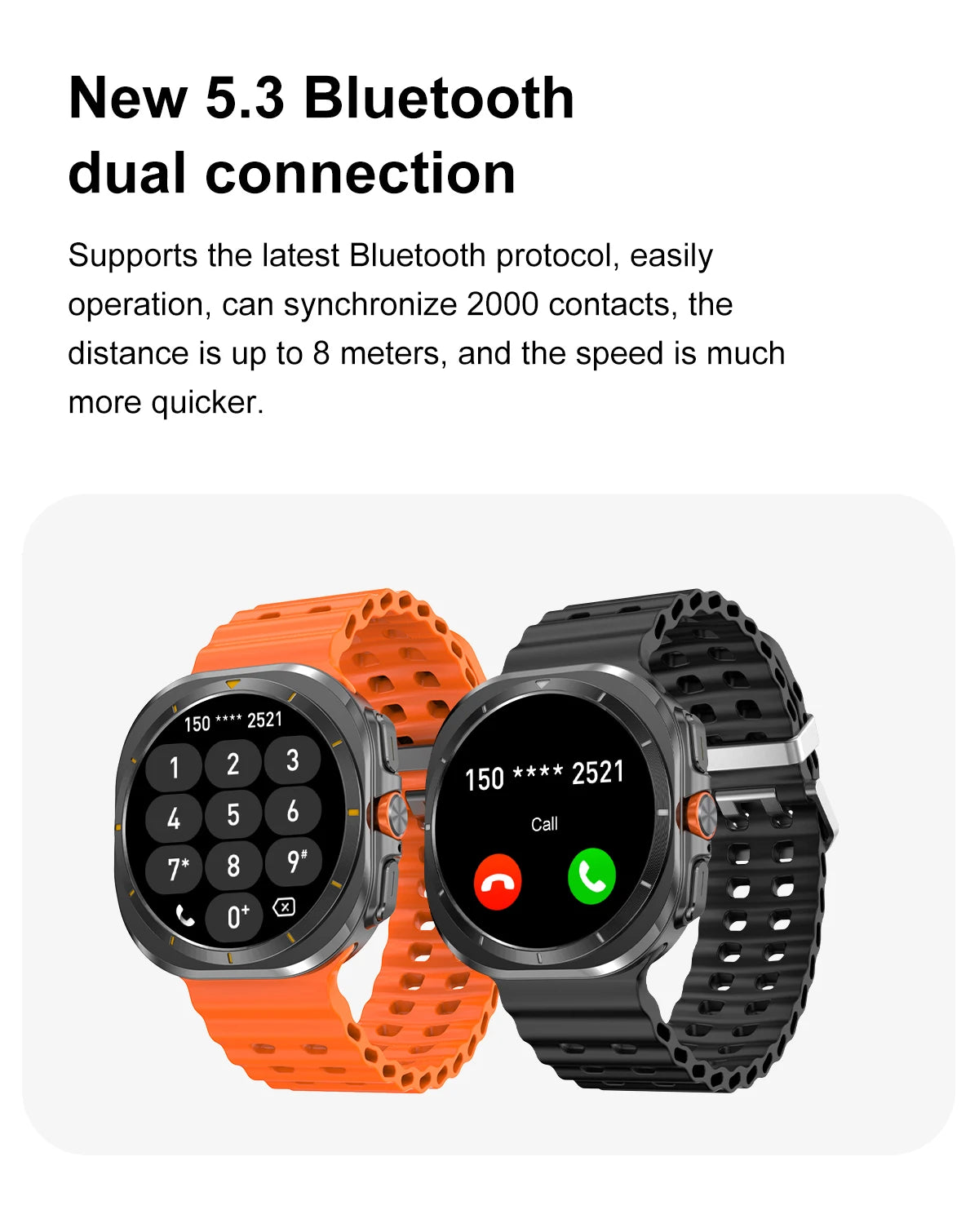 2025 DT Watch 7 Ultra Smartwatch 47mm AMOLED GPS NFC 32GB