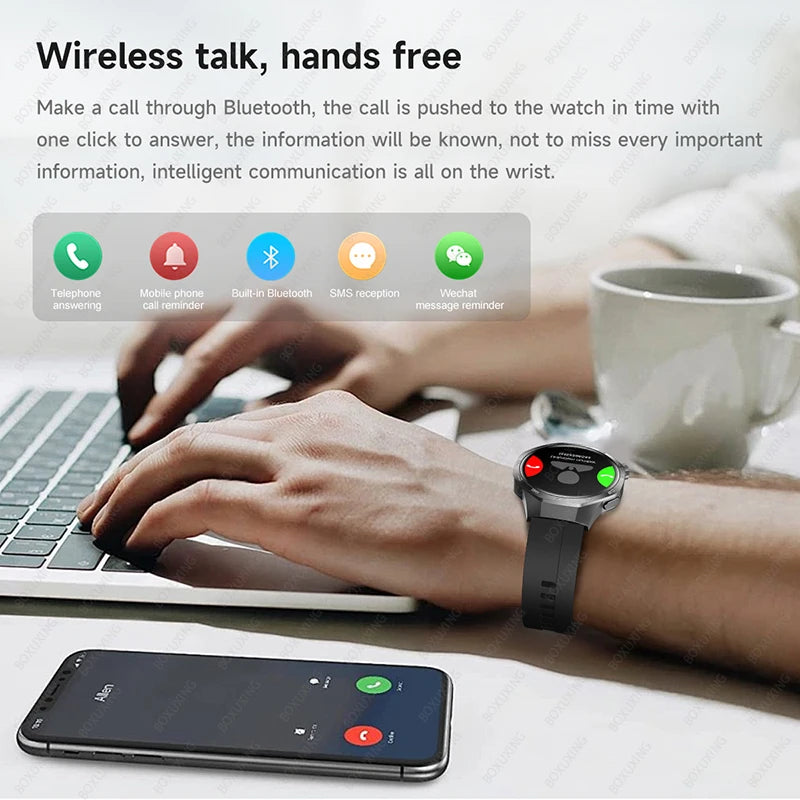 2025 Watch 5 Max Smartwatch AMOLED NFC GPS Bluetooth Call