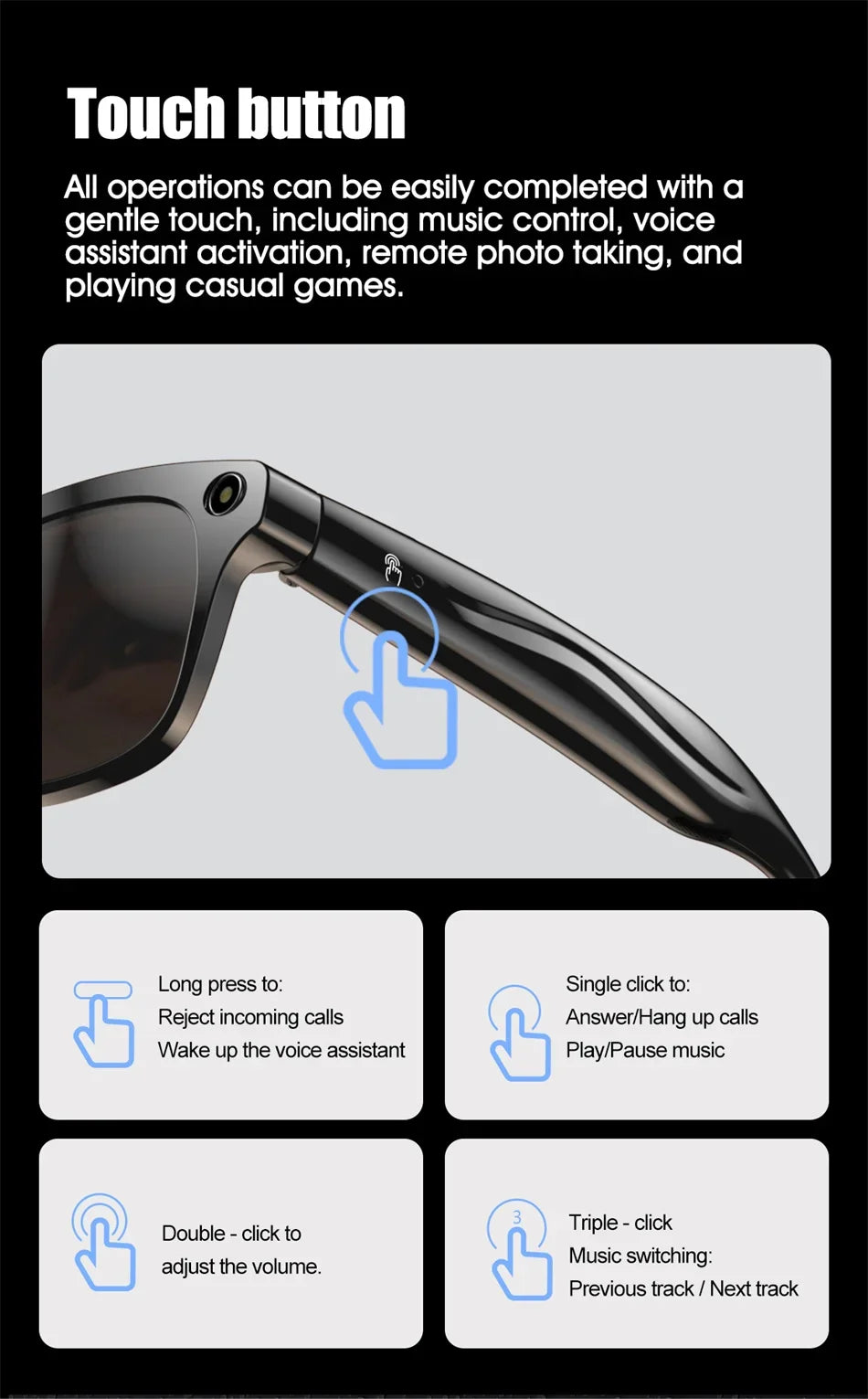 Xiaomi 4K HD AI Smart Glasses – 2025 Edition