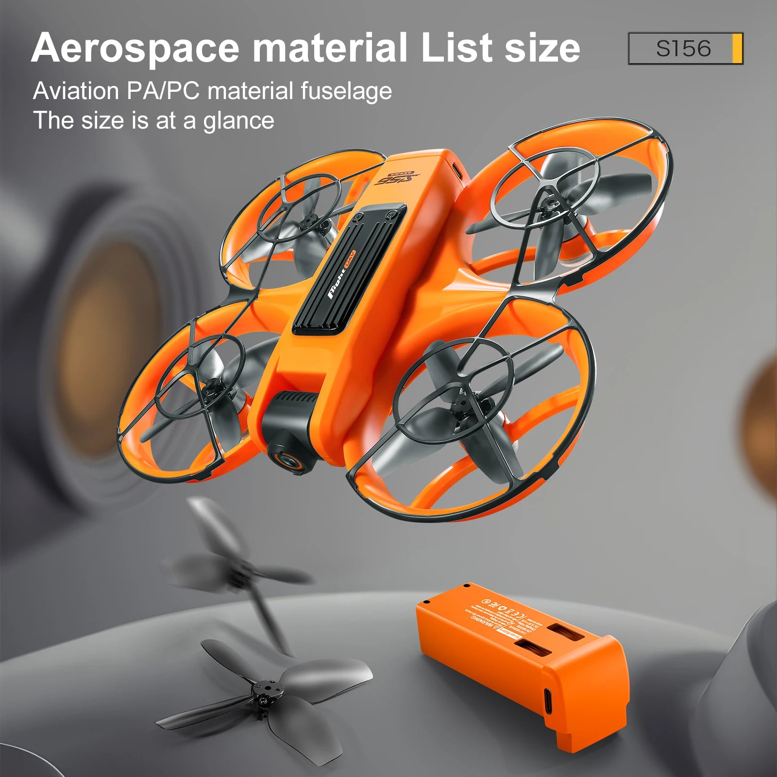 S156 8K Dual Camera WiFi Drone with Remote Control & HD FPV