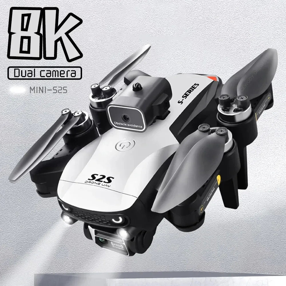 S2S Mini 8K Drone with Obstacle Avoidance & Brushless Motor