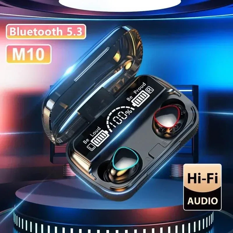 Wireless Bluetooth Headphones with Display