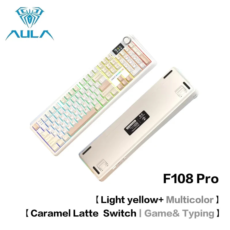 AULA F108 Pro Mechanical Keyboard