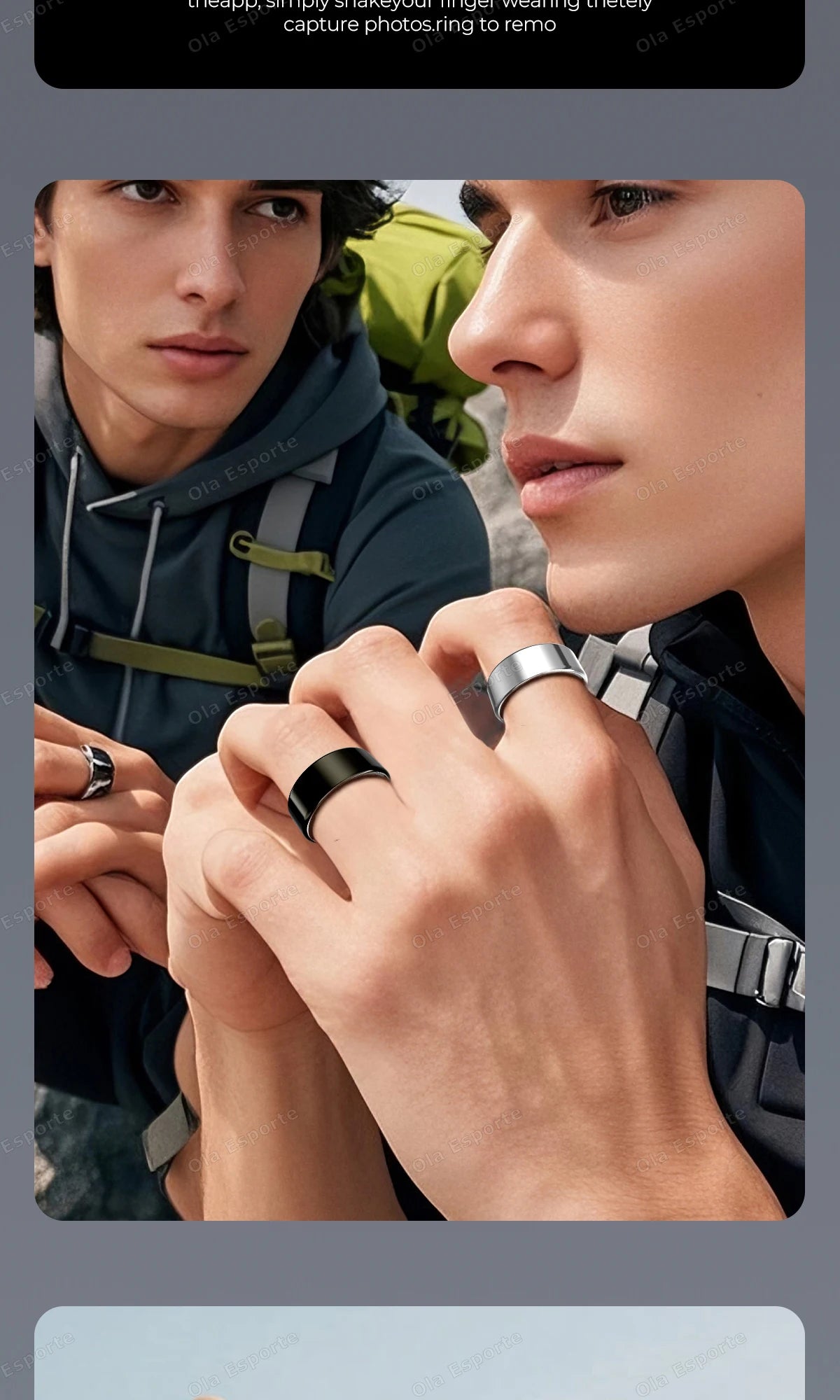 2025 Smart Ring with Heart Rate, Sleep & Fitness Tracking IP68 Waterproof
