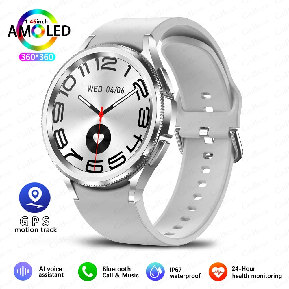 Watch 6 Classic Smartwatch with GPS & Bluetooth Call 2025