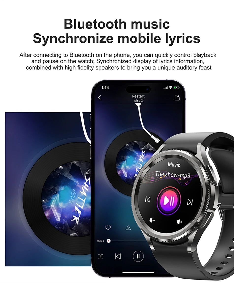 Watch 6 Classic Smartwatch with GPS & Bluetooth Call 2025