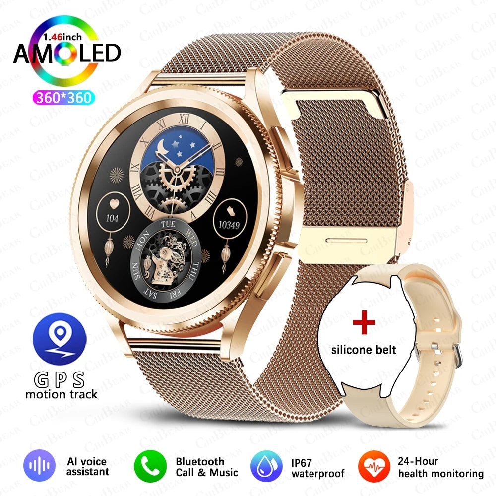 Watch 6 Classic Smartwatch with GPS & Bluetooth Call 2025