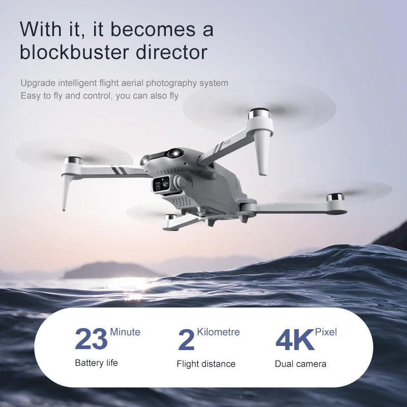 4DRC F10 GPS 6K Dual Camera Foldable Drone with Obstacle Avoidance