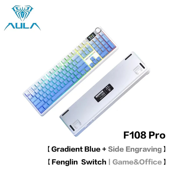 AULA F108 Pro Mechanical Keyboard
