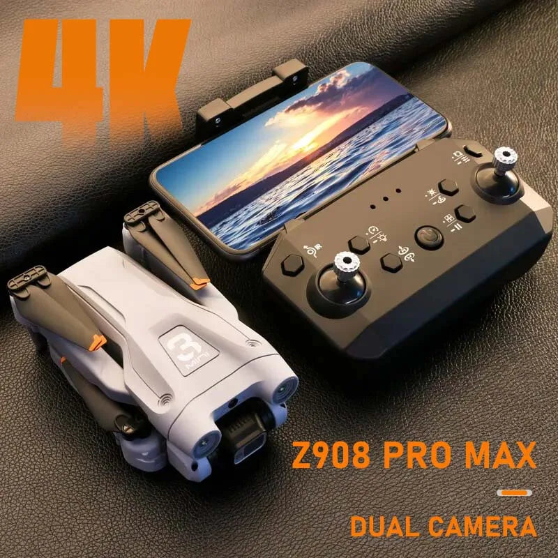 Z908 Pro Max 4K Brushless Drone with Obstacle Avoidance & FPV
