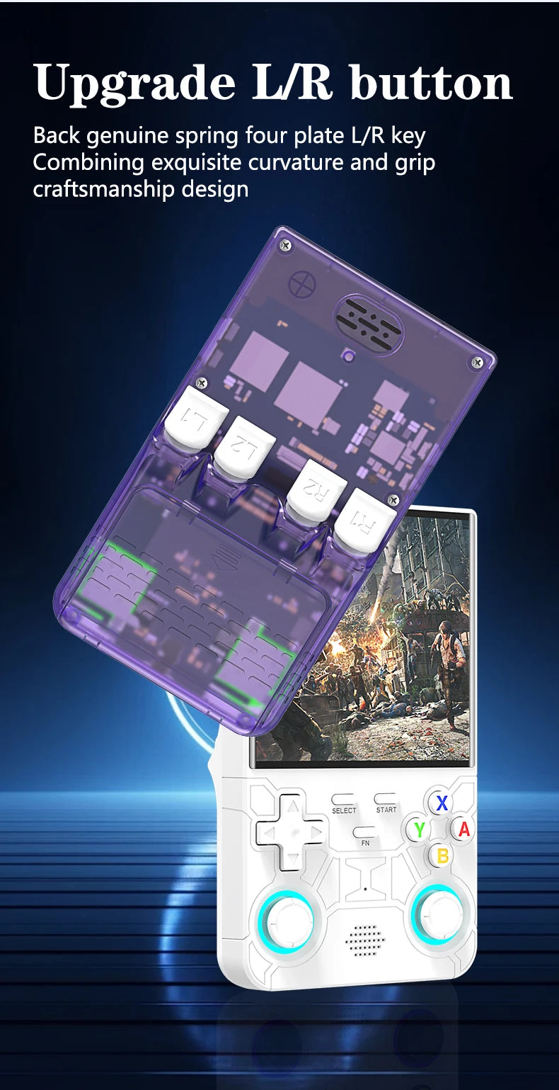 R36 Ultra 4-Inch Retro Handheld Game Console 128GB Linux System