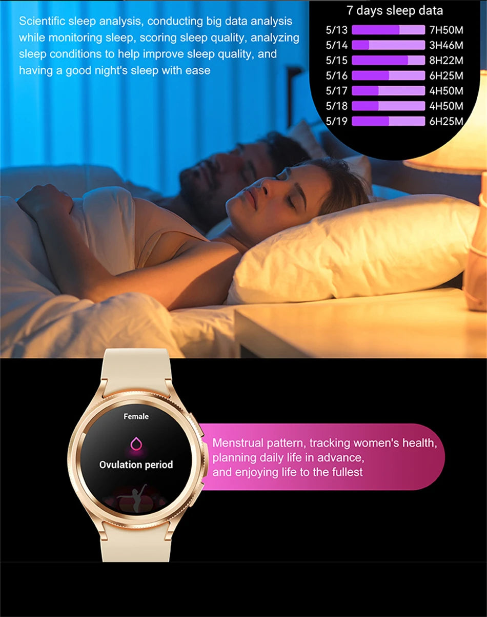 Watch 6 Classic Smartwatch with GPS & Bluetooth Call 2025