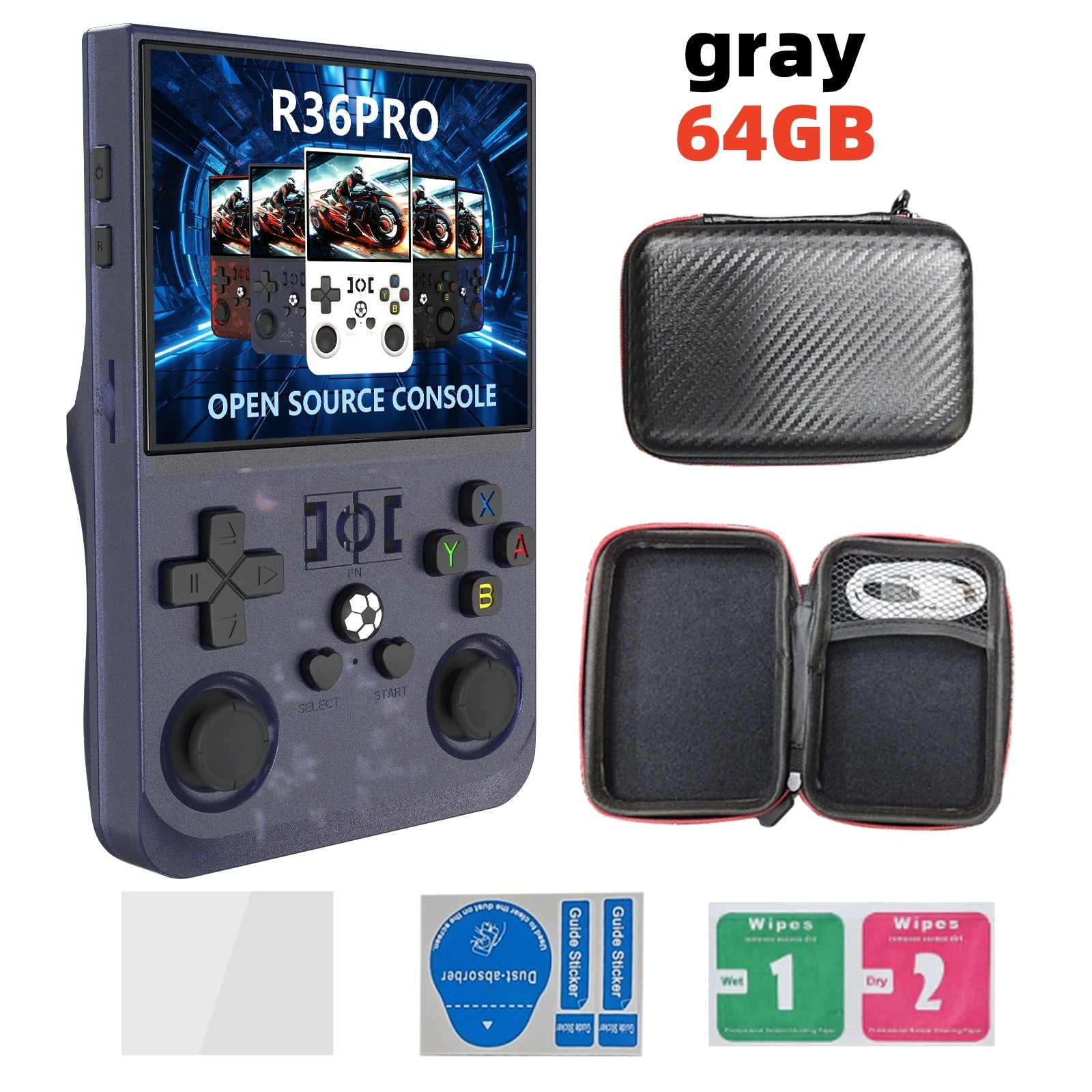 Open Source R36 PRO Retro Handheld Game Console