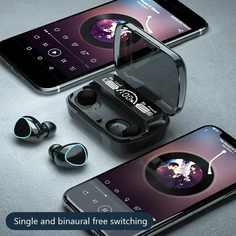 Wireless Bluetooth Headphones with Display