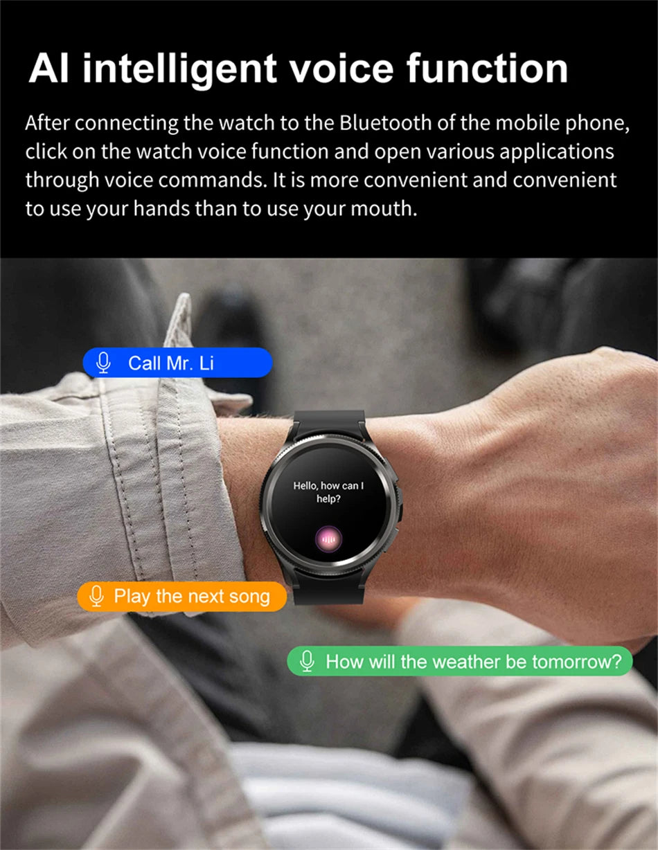 Watch 6 Classic Smartwatch with GPS & Bluetooth Call 2025