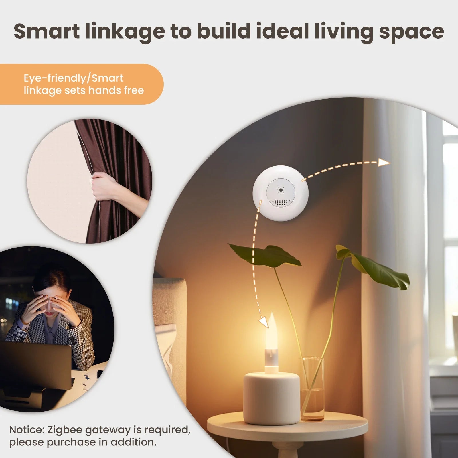 Tuya Zigbee Smart Light Sensor for Home Automation