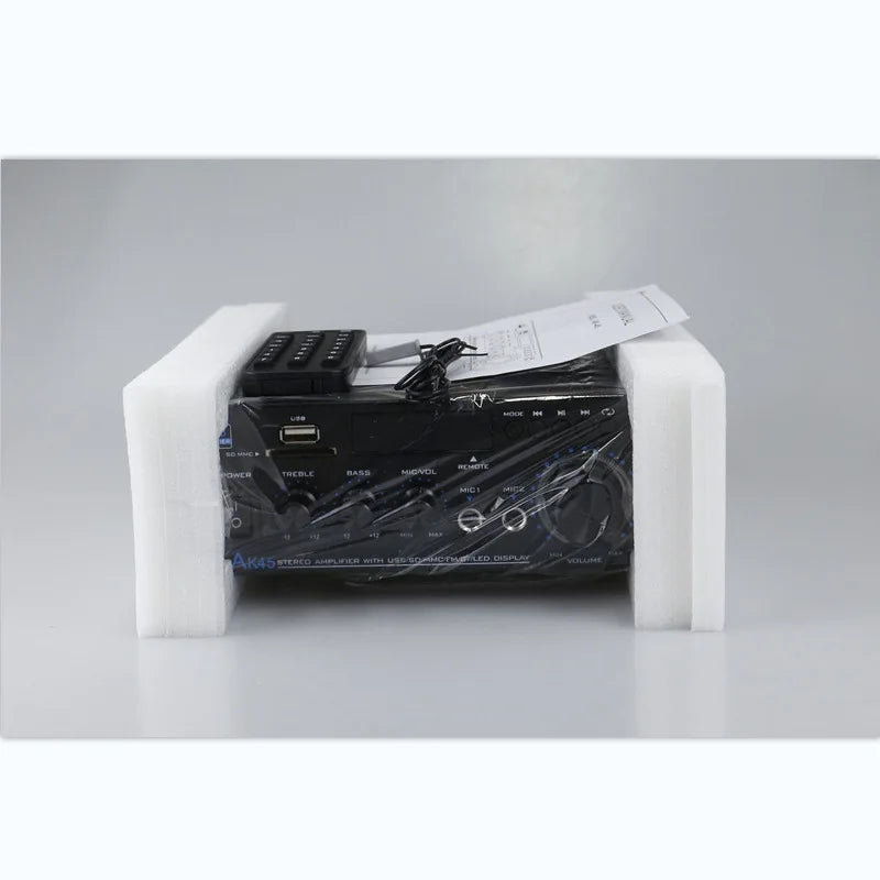 AK45 HiFi Bluetooth Stereo Audio Amplifier 2.0 Channel 350W×2