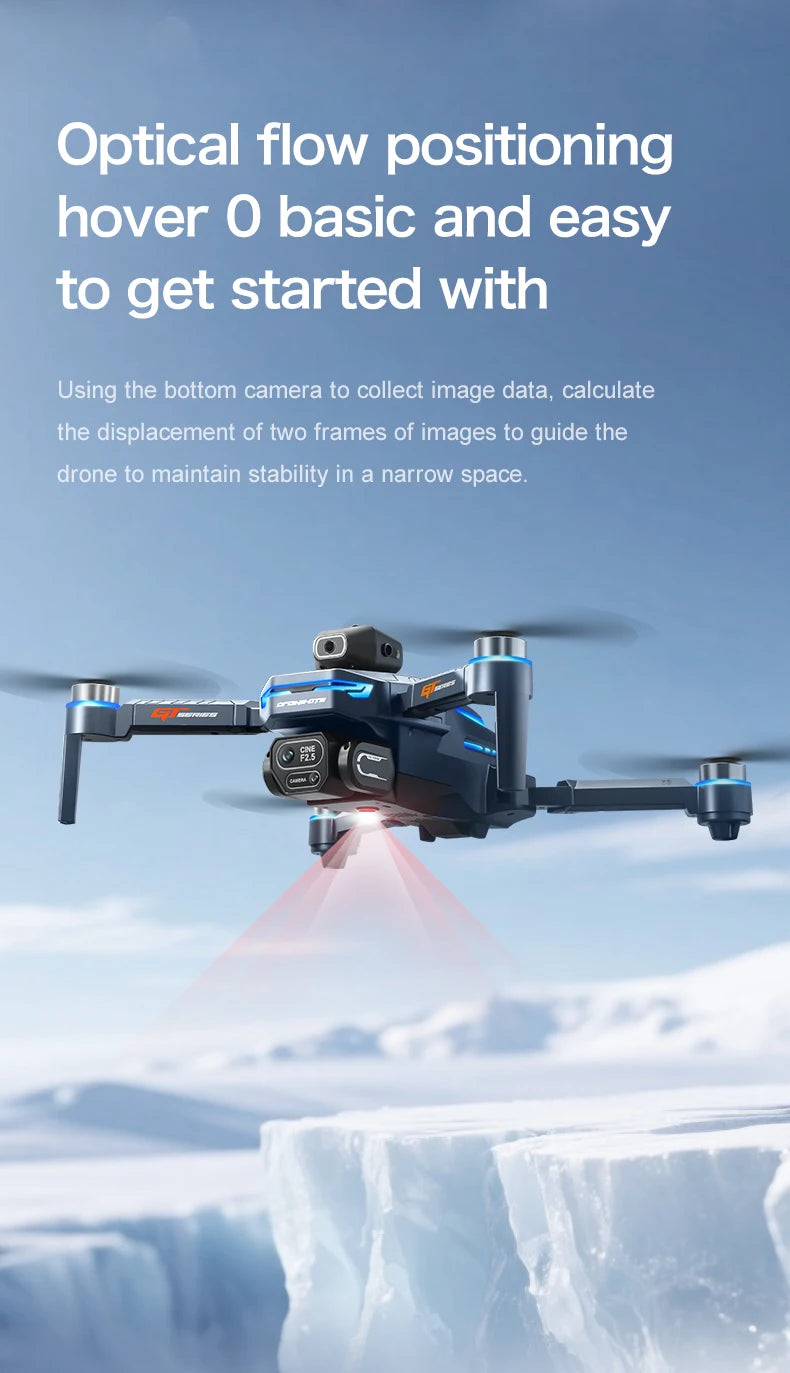 GT8 8K Dual Camera GPS Drone with Brushless Motor & FPV 2025