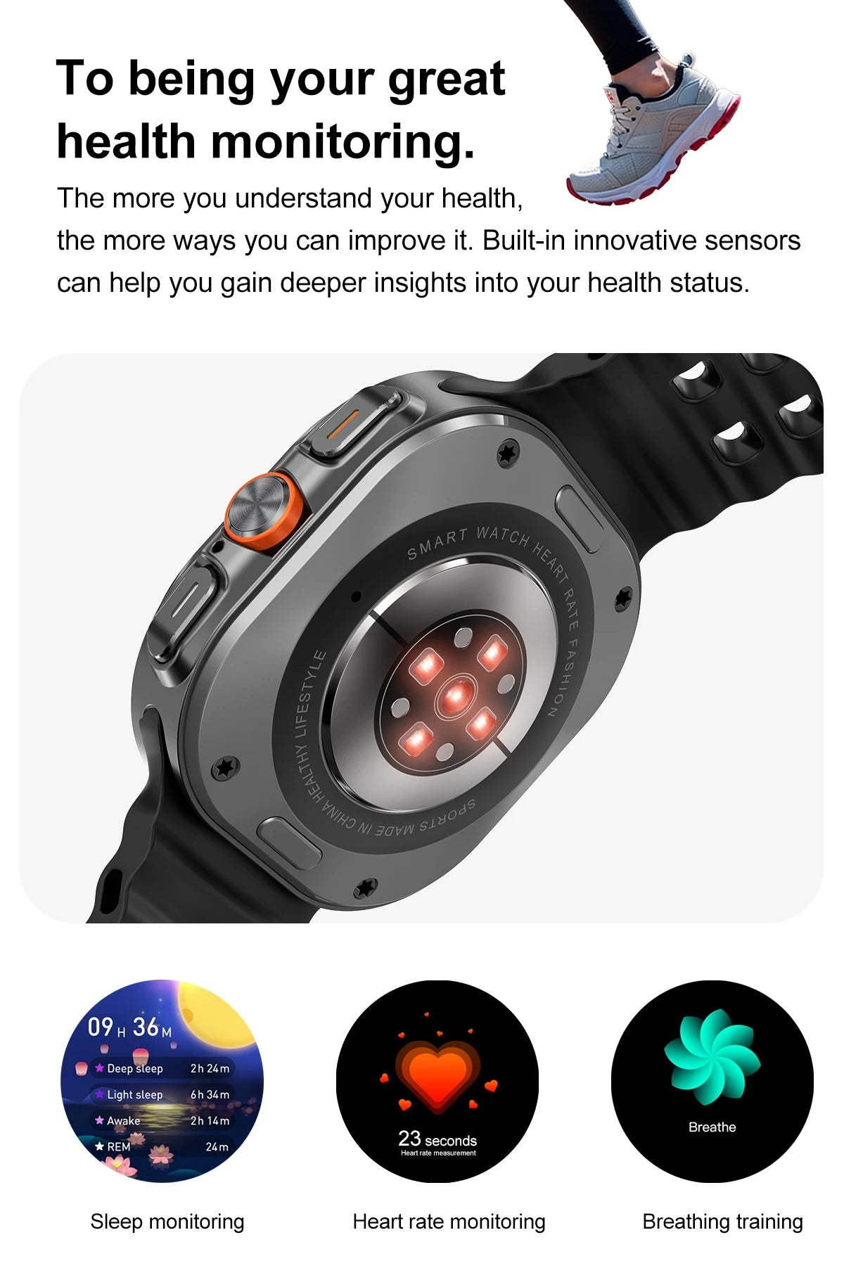 2025 DT Watch 7 Ultra Smartwatch 47mm AMOLED GPS NFC 32GB