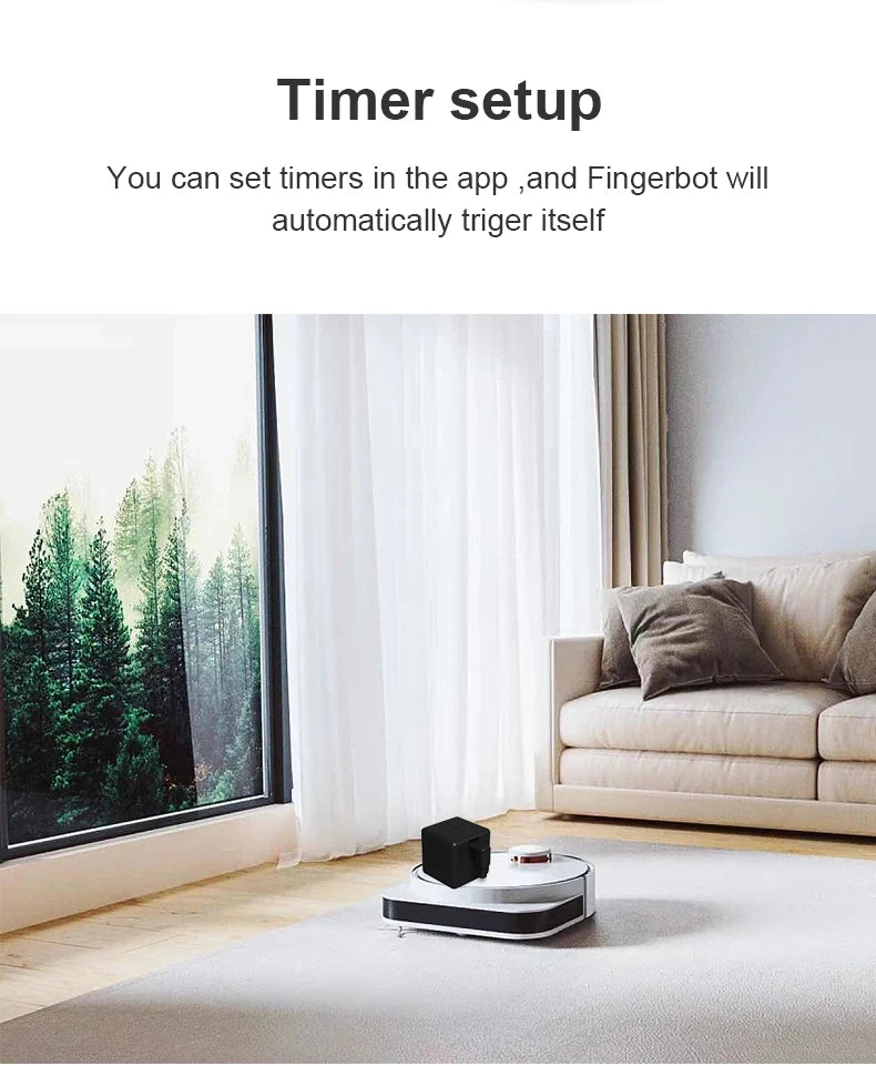 Tuya Zigbee Smart Fingerbot Switch Pusher for Alexa & Google Home