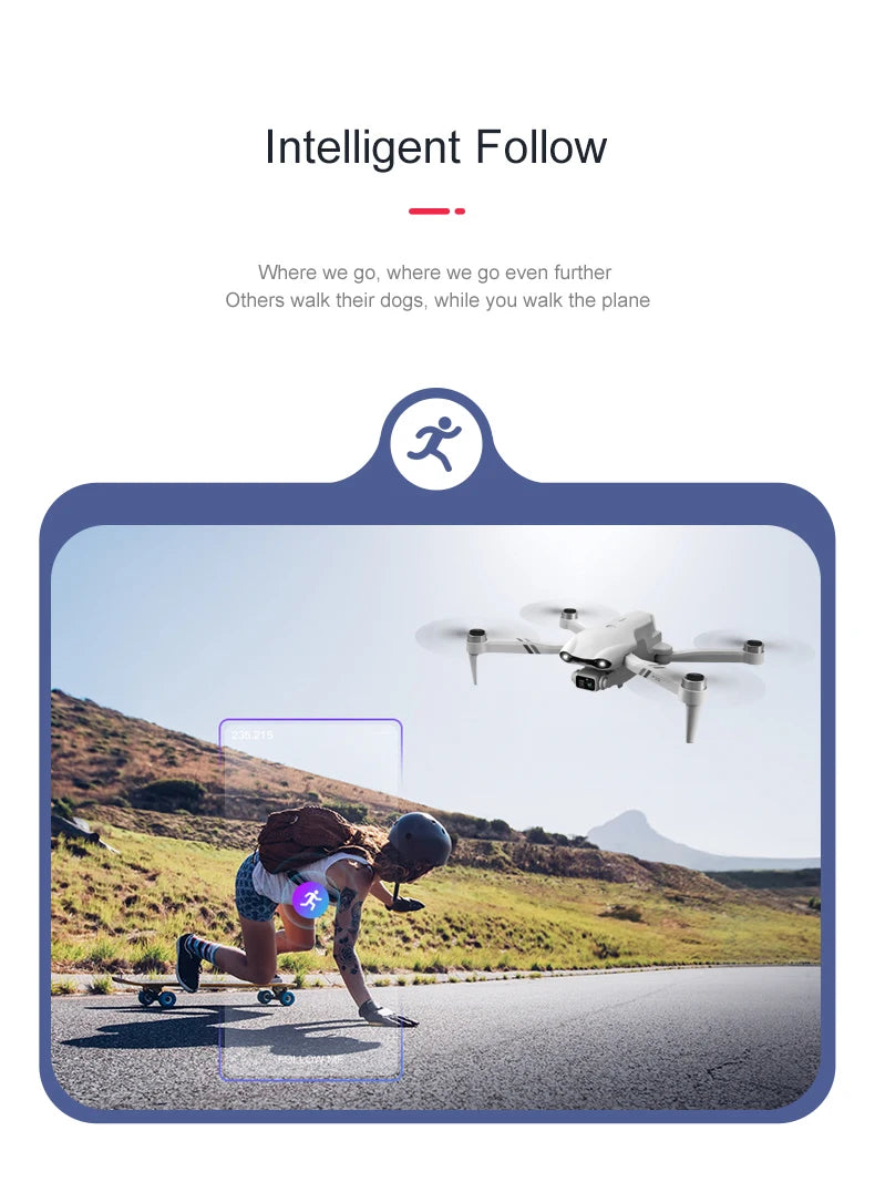 4DRC F10 GPS 6K Dual Camera Foldable Drone with Obstacle Avoidance
