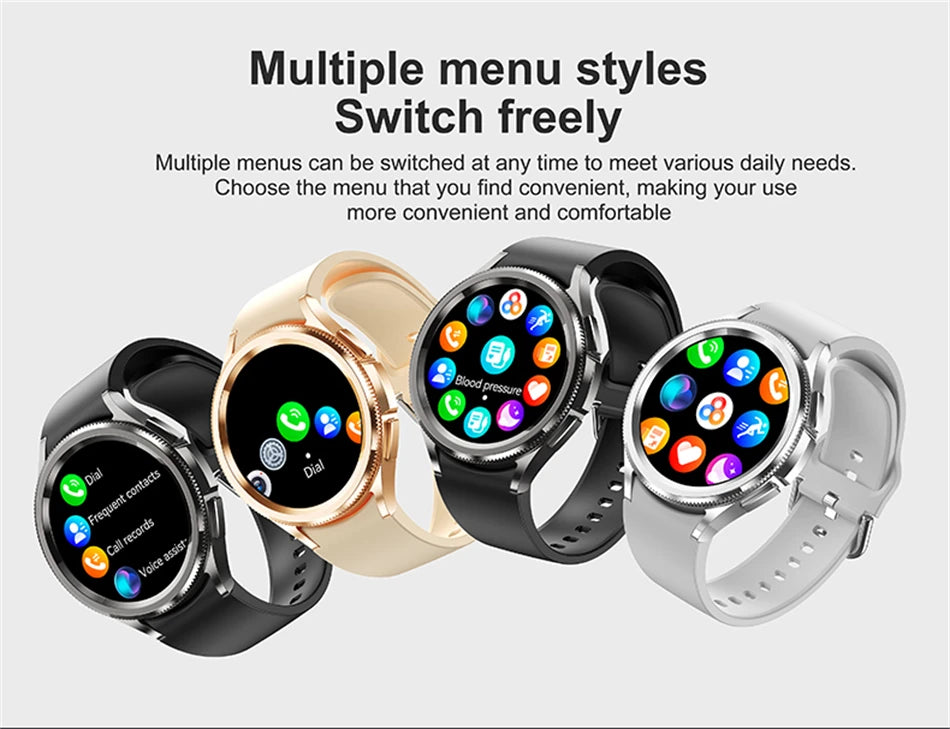 Watch 6 Classic Smartwatch with GPS & Bluetooth Call 2025
