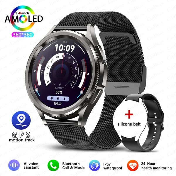 Watch 6 Classic Smartwatch with GPS & Bluetooth Call 2025