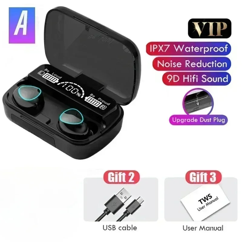 Wireless Bluetooth Headphones with Display