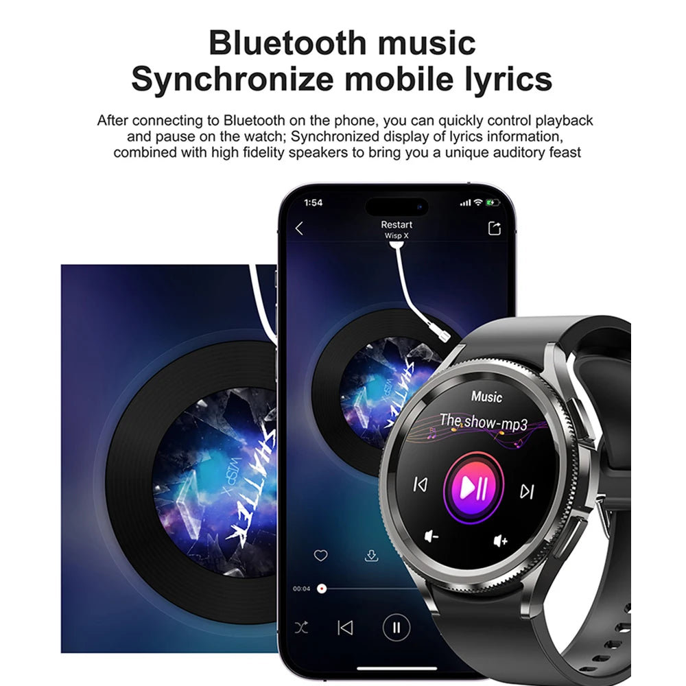 Watch 6 Classic Smartwatch with GPS & Bluetooth Call 2025
