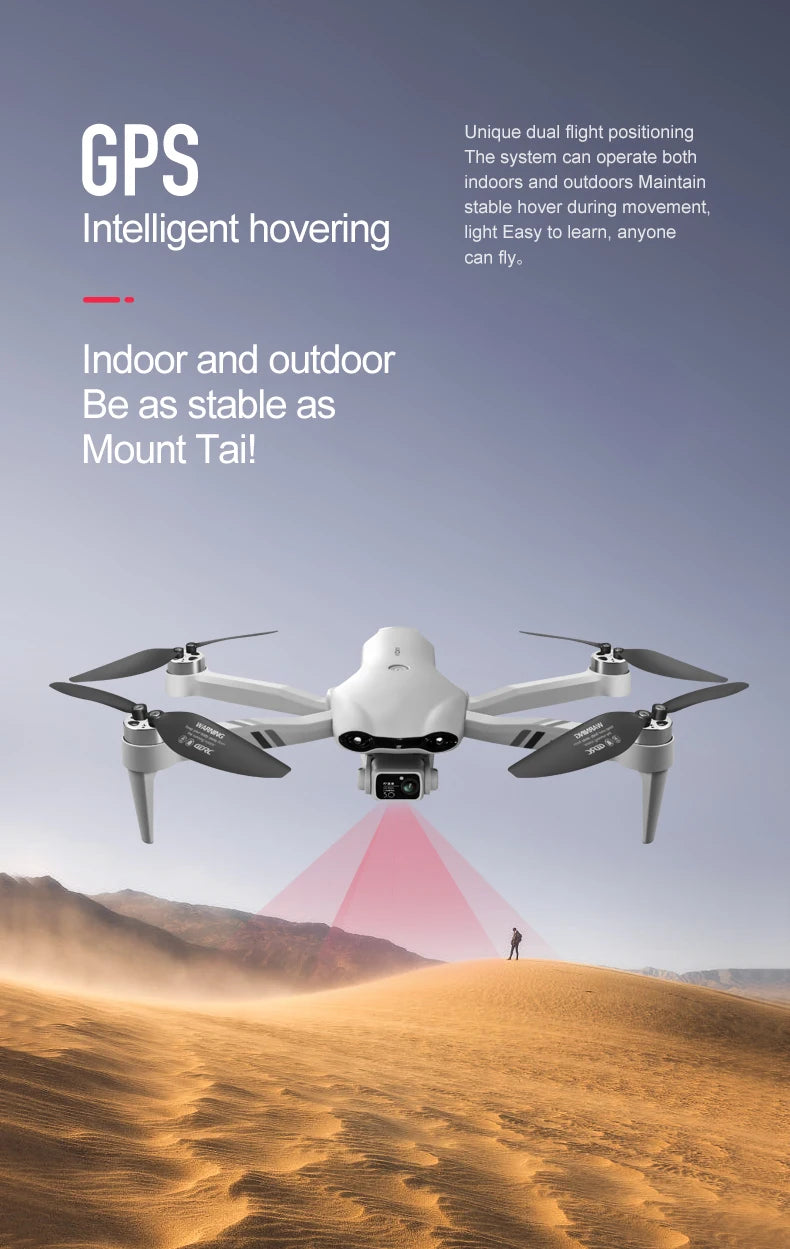 4DRC F10 GPS 6K Dual Camera Foldable Drone with Obstacle Avoidance