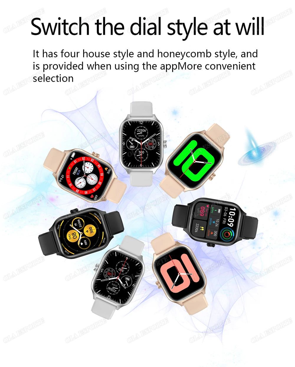 1.83" Smart Watch with Bluetooth Call & Fitness Tracker for Android/iOS