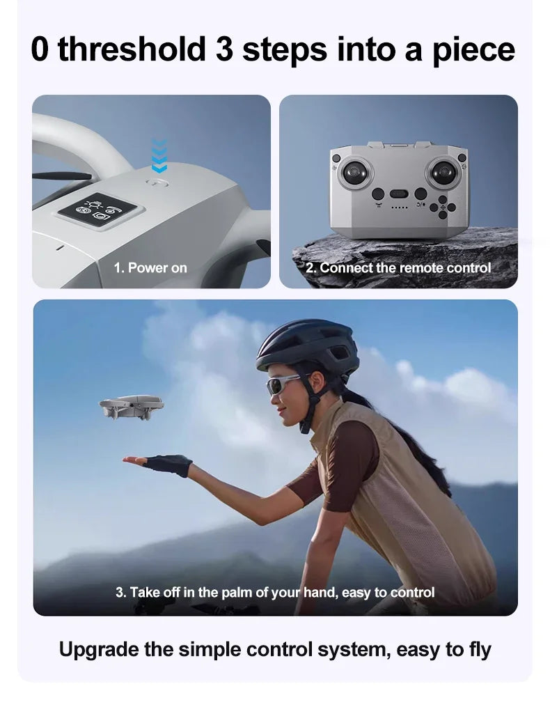 GT3 8K GPS Dual Camera Drone with WiFi FPV & HD Aerial Photography