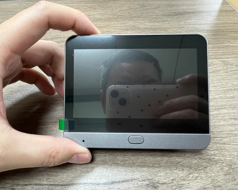 3MP Smart Life Tuya WiFi Doorbell Peephole Camera