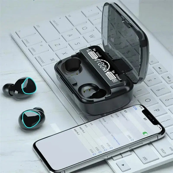 Wireless Bluetooth Headphones with Display