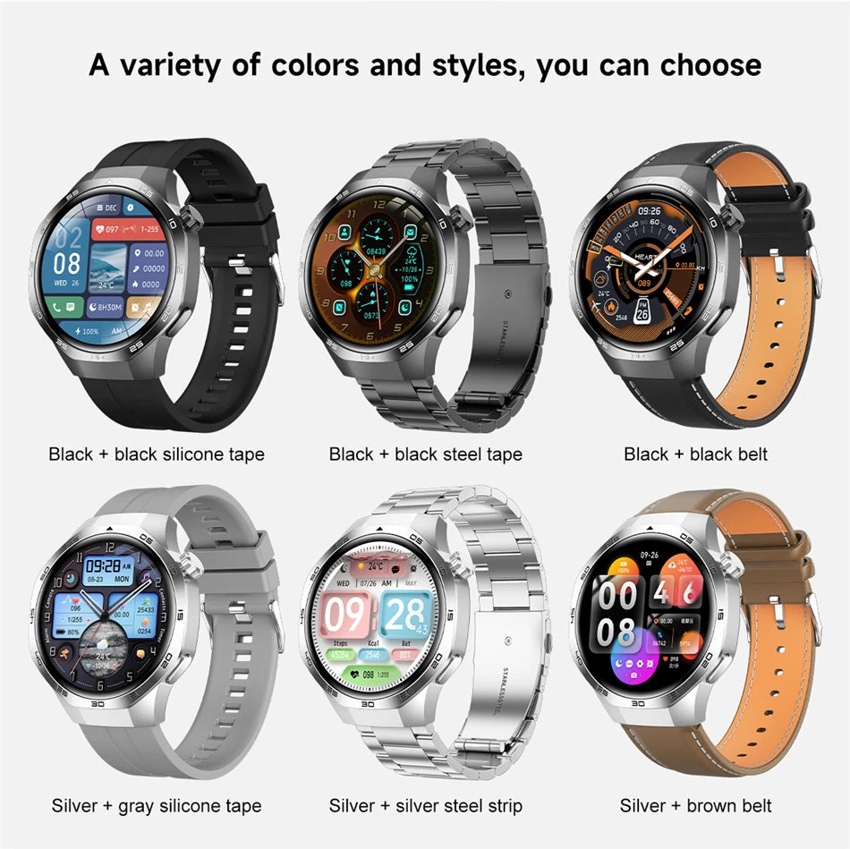 2025 Watch 5 Max Smartwatch AMOLED NFC GPS Bluetooth Call