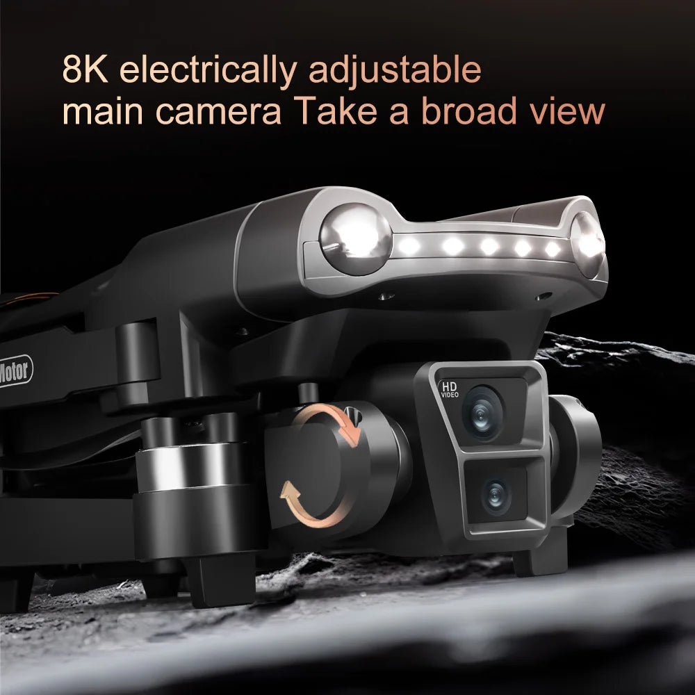 V198MAX 8K FPV Drone with Brushless Motor & Obstacle Avoidance